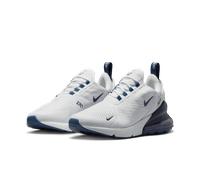 Sneaker NIKE SPORTSWEAR "Nike Air Max 270", Damen, Gr. 40,5, new slate, weiß, weiß, Synthetik, Textil, Schuhe Sneaker (98649367-40,5) new slate, weiß, weiß