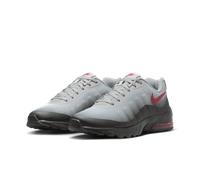 Sneaker NIKE SPORTSWEAR "Nike Air Max Invigor", Herren, Gr. 44,5, lt smoke grau, tough rot, schwarz, Synthetik, Textil, Schuhe Sneaker (15356367-44,5) lt smoke grau, tough rot, schwarz