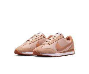 Sneaker NIKE SPORTSWEAR "Pacific", Damen, Gr. 42, shimmer, lt cognac, gum med braun, weiß, Leder, Textil, Schuhe Sneaker (23868550-42) shimmer, lt cognac, gum med braun, weiß