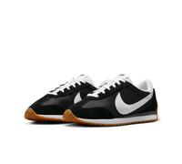 Sneaker NIKE SPORTSWEAR "PACIFIC", Herren, Gr. 42, schwarz, weiß, iron grau, gum light braun, Leder, Textil, Schuhe Sneaker, inspiriert vom Design des Nike Cortez (60272062-42) schwarz, weiß, iron gra