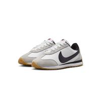 Sneaker NIKE SPORTSWEAR "Pacific", Mädchen, Gr. 38,5, weiß, schwarz, platinum tint, Leder, Textil, Schuhe Sneaker, für Jugendliche (45728530-38,5) weiß, schwarz, platinum tint