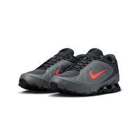 Sneaker NIKE SPORTSWEAR "Reax 8", Herren, Gr. 45,5, smoke grau, bright crimson, schwarz, Synthetik, Schuhe Sneaker, inspiriert vom Design des Nike Shox (62733142-45,5) smoke grau, bright crimson, schw