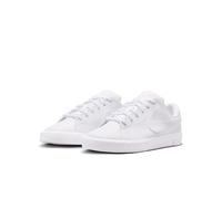 Sneaker NIKE SPORTSWEAR "TENNIS ESSENTIAL (GS)", Jungen, Gr. 36,5, weiß (weiß, weiß, weiß), Synthetik, Textil, Schuhe Sneaker, Für Kinder & Jugendliche (28303335-36,5) weiß, weiß, weiß