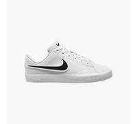 Sneaker NIKE SPORTSWEAR "TENNIS ESSENTIAL (GS)", Mädchen, Gr. 35,5, schwarz-weiß (weiß, schwarz, weiß), Synthetik, Textil, Schuhe Sneaker, Für Kinder & Jugendliche (69187868-35,5) weiß, schwarz, weiß