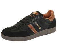 Sneaker PANTOFOLA D´ORO "BALLARE", Damen, Gr. 41, schwarz, cognac, Leder, Synthetik, Schuhe Sneaker, aus Leder (64888819-41) schwarz, cognac