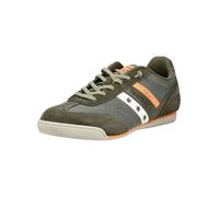 Pantofola d Oro Halbschuhe Leder/Textil Dunkelgrün - 45