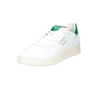Sneaker PANTOFOLA D´ORO "Pantofola d'Oro Sneaker Leder", Gr. 42, bunt (weiß, grün), Leder, casual, Schuhe (93303457-42) weiß, grün
