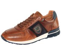 Sneaker PANTOFOLA D´ORO "SANGANO LOW", Herren, Gr. 41, braun (cognac), Leder, Schuhe Sneaker, aus Leder (14318836-41) cognac