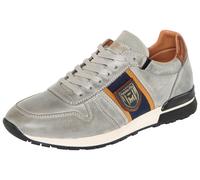 Sneaker PANTOFOLA D´ORO "SANGANO LOW", Herren, Gr. 42, light grau, Leder, Schuhe Sneaker, aus Leder (85277457-42) light grau