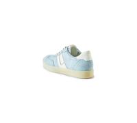 Sneaker PAUL GREEN "Paul Green Sneaker Veloursleder/Textil", Damen, Gr. 38, hellblau, Textil, Veloursleder, Schuhe Sneaker (66240101-38) hellblau