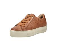 Sneaker PAUL GREEN "Paul Green Sneaker Glattleder", Damen, Gr. 38, braun (cognac), Glattleder, Schuhe Sneaker (69961901-38) cognac