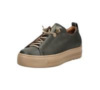 Sneaker PAUL GREEN "Paul Green Sneaker Glattleder", Damen, Gr. 38, grün (olive), Glattleder, Schuhe Sneaker (10673830-38) olive