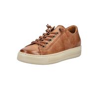 Sneaker PAUL GREEN "Paul Green Sneaker Glattleder", Damen, Gr. 39, braun (cognac), Glattleder, Schuhe Sneaker (32129164-39) cognac
