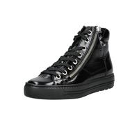 Sneaker PAUL GREEN "Paul Green Sneaker Glattleder", Damen, Gr. 39, schwarz, Glattleder, Schuhe Sneaker (13235056-39) schwarz