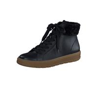 Paul Green Damen Hightop-Pauls mit Relax-Weite und Wechselfußbett, Frauen Low-Top Sneaker,Warm gefüttert,Halbschuhe,Schwarz (Black),40.5 EU / 7 UK