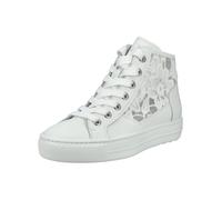 Sneaker PAUL GREEN "Paul Green Sneaker Glattleder", Damen, Gr. 42,5, weiß, Glattleder, Schuhe Sneaker (25713734-42,5) weiß