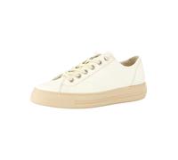 Sneaker PAUL GREEN "Paul Green Sneaker Glattleder", Damen, Gr. 42, cream, Glattleder, Schuhe Sneaker (65089500-42) cream
