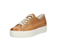 Paul Green Damen, Frauen Low-Top Sneaker,Strassenschuhe,Sportschuhe,Freizeitschuhe,Turnschuhe,Laufschuhe,schnürer,Mittelbraun (Nein),42 EU / 8 UK