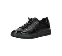Sneaker PAUL GREEN "Paul Green Sneaker Leder", Damen, Gr. 37,5, schwarz (schwarz lack), Leder, Schuhe Sneaker (83701407-37,5) schwarz lack