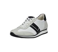 Sneaker PAUL GREEN "Paul Green Sneaker Leder", Damen, Gr. 38,5, schwarz-weiß (weiß, schwarz), Leder, Schuhe Sneaker (84726153-38,5)
