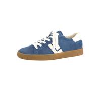 Sneaker PAUL GREEN "Paul Green Sneaker Leder", Damen, Gr. 38, blau (blau, weiß), Leder, Schuhe Sneaker (97133048-38) blau, weiß