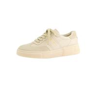 Sneaker PAUL GREEN "Paul Green Sneaker Leder", Damen, Gr. 38, hellbeige, Leder, Schuhe Sneaker (14750936-38) hellbeige