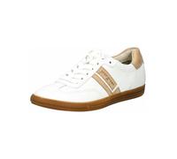 Sneaker PAUL GREEN "Paul Green Sneaker Leder", Damen, Gr. 40,5, braun (weiß, braun), Leder, Schuhe Sneaker (13254062-40,5) weiß, braun