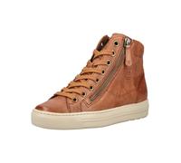 Sneaker PAUL GREEN "Paul Green Sneaker Leder", Damen, Gr. 40,5, cognac, Leder, Schuhe Sneaker (54809539-40,5) cognac
