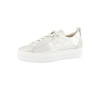 Sneaker PAUL GREEN "Paul Green Sneaker Leder", Damen, Gr. 40,5, silber (metallic silber), Leder, Schuhe Sneaker (45327466-40,5) metallic silber