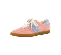 Sneaker PAUL GREEN "Paul Green Sneaker Leder", Damen, Gr. 40, blau (rosa, hellblau), Leder, Schuhe Sneaker (57087419-40) rosa, hellblau