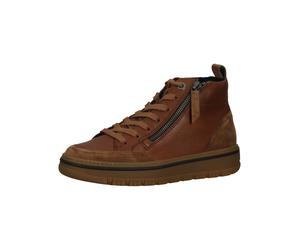 Sneaker PAUL GREEN "Paul Green Sneaker Leder", Herren, Gr. 38, braun (toffee), Leder, Schuhe Sneaker (69228150-38) toffee
