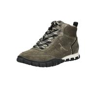 Sneaker PAUL GREEN "Paul Green Sneaker Veloursleder", Damen, Gr. 38,5, grün (olive), Veloursleder, Schuhe (36557868-38,5) olive