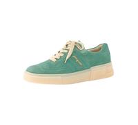 Sneaker PAUL GREEN "Paul Green Sneaker Veloursleder", Damen, Gr. 40,5, grün (hellgrün), Veloursleder, Schuhe Sneaker (28780563-40,5) hellgrün
