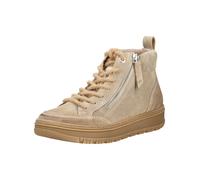 Sneaker PAUL GREEN "Paul Green Sneaker Veloursleder", Damen, Gr. 40, cream, Veloursleder, Schuhe Sneaker (86381545-40) cream