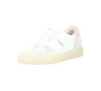 Paul Green 5466-049 Damen Sneaker Low Leder & Textil in Weiss-Kombi - Gr. 42