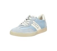 Sneaker PAUL GREEN "Paul Green Sneaker Veloursleder/Textil", Damen, Gr. 40, blau (hellblau), Textil, Veloursleder, Schuhe Sneaker (66240101-40) hellblau
