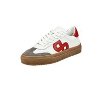 Sneaker PAVEMENT "Pavement Sneaker Leder", Damen, Gr. 40, rot (rot, weiß), Leder, casual, Schuhe (86773912-40) rot, weiß