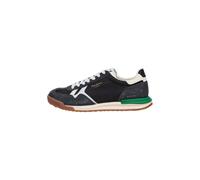 Sneaker PEPE JEANS "Trainer MARVIN ROAD M", Herren, Gr. 41, schwarz, 50% Polyamid, 40% Cow Suede, 10% Polyurethan, Schuhe Sneaker (75152217-41) schwarz