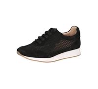 Sneaker PETER KAISER "Peter Kaiser Sneaker Leder/Textil", Damen, Gr. 39, schwarz, Leder, Textil, Schuhe Sneaker (44973261-39) schwarz
