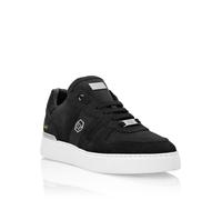 Sneaker PHILIPP PLEIN "Cocco Crocco Geprägt", Damen, Gr. 42, Normalschaft, 02, schwarz, Schuhe (34880239-42) 02, schwarz