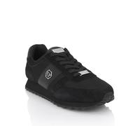 Sneaker PHILIPP PLEIN "Hexagon", Herren, Gr. 42, Normalschaft, 0202, schwarz, schwarz, Schuhe Sneaker (36376134-42) 0202, schwarz, schwarz