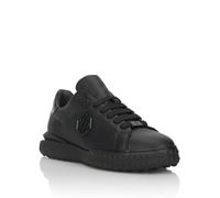 Sneaker PHILIPP PLEIN "Hexagon", Damen, Gr. 45, Normalschaft, 0202, schwarz, schwarz, Schuhe Sneaker (52004400-45) 0202, schwarz, schwarz