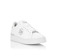 Sneaker PHILIPP PLEIN "Hexagon", Herren, Gr. 46, Normalschaft, weiß (01, weiß), Schuhe Sneaker (20486160-46) 01, weiß