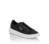 Sneaker PHILIPP PLEIN "Iconic Plein", Damen, Gr. 38, Normalschaft, 02, schwarz, Schuhe Sneaker (91003042-38) 02, schwarz