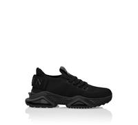Sneaker PHILIPP PLEIN "Iconic Plein", Herren, Gr. 39, Normalschaft, 0202, schwarz, schwarz, Schuhe Sneaker (71412928-39) 0202, schwarz, schwarz