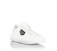 Sneaker PHILIPP PLEIN "Iconic Plein", Herren, Gr. 45, Normalschaft, 01, weiß, Schuhe Sneaker (72971022-45) 01, weiß