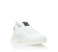 Sneaker PHILIPP PLEIN "Iconic Plein", Damen, Gr. 45, Normalschaft, 0101, weiß, weiß, Schuhe Sneaker (53415050-45) 0101, weiß, weiß