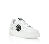 Sneaker PHILIPP PLEIN "Predator", Herren, Gr. 40, Normalschaft, 01, weiß, Schuhe Sneaker (76406611-40) 01, weiß