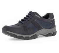 Pius Gabor Herren Sneaker Low, Männer Halbschuhe,Gore TEX,Wechselfußbett,schnürschuhe,schnürer,straßenschuhe,Midnight,44.5 EU / 10 UK