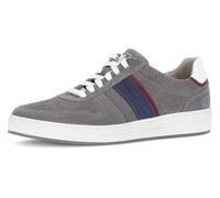 Gabor Sneaker Pius, recyceltes Futter, Wechselfußbett, grau, Gr. 42 EU / 8 UK